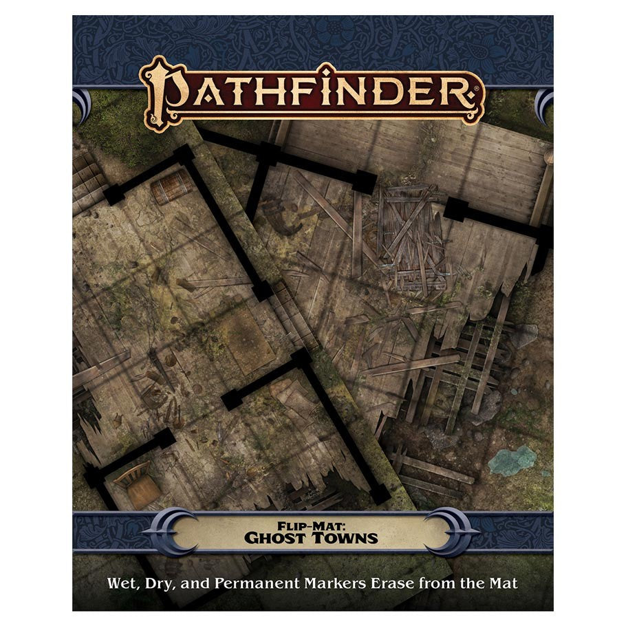 Pathfinder: Flip-Mat - Ghost Towns (ONLINE ORDER ONLY)