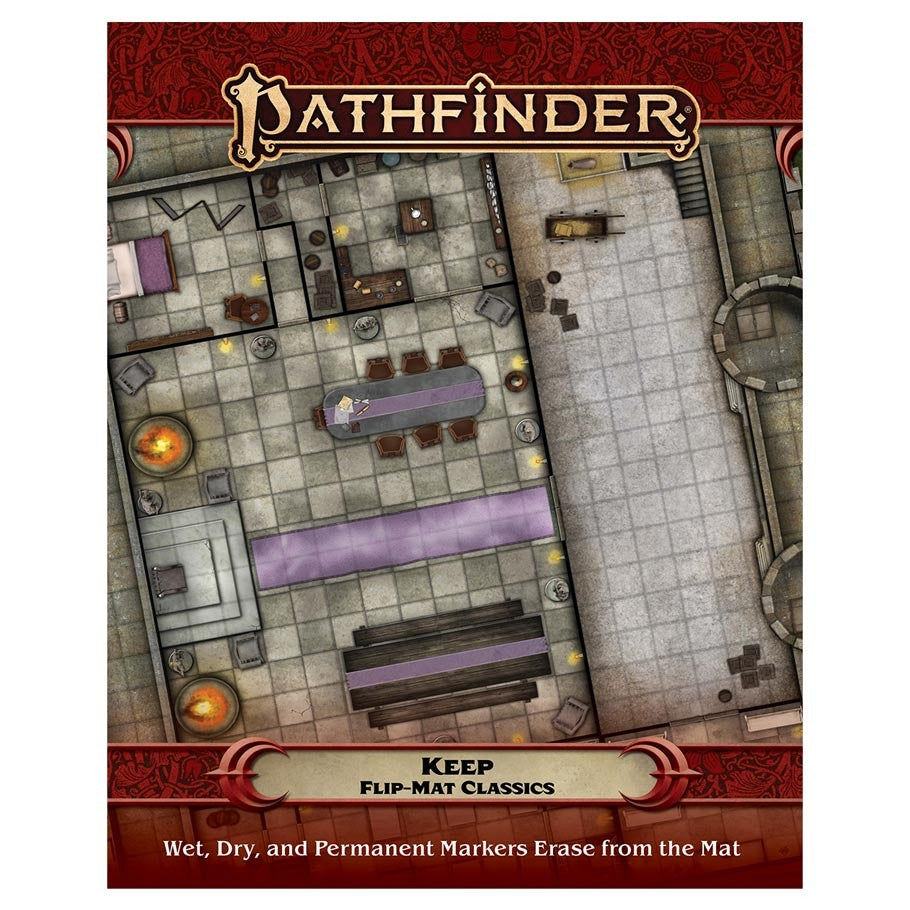 Pathfinder: Flip-Mat Classics - Keep (ONLINE ORDER ONLY)