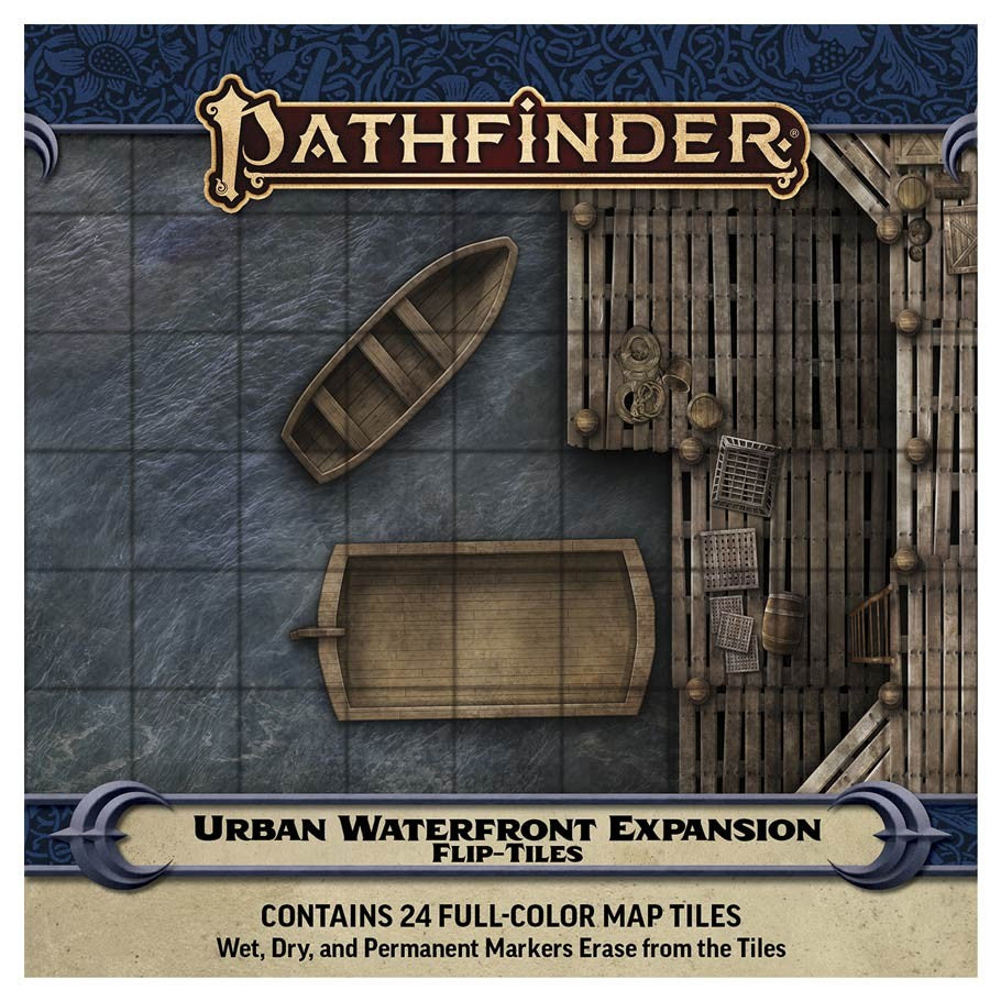 Pathfinder: Flip-Tiles - Urban Waterfront Expansion (ONLINE ORDER ONLY)