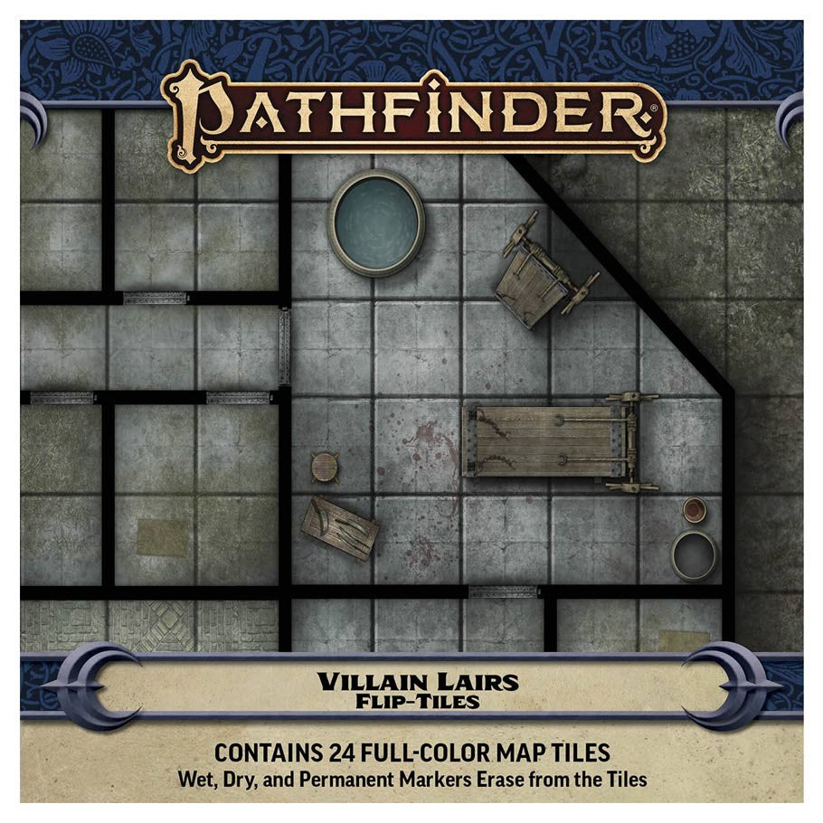 Pathfinder: Flip-Tiles - Villain Lairs (ONLINE ORDER ONLY)