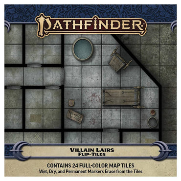 Pathfinder: Flip-Tiles - Villain Lairs (ONLINE ORDER ONLY)