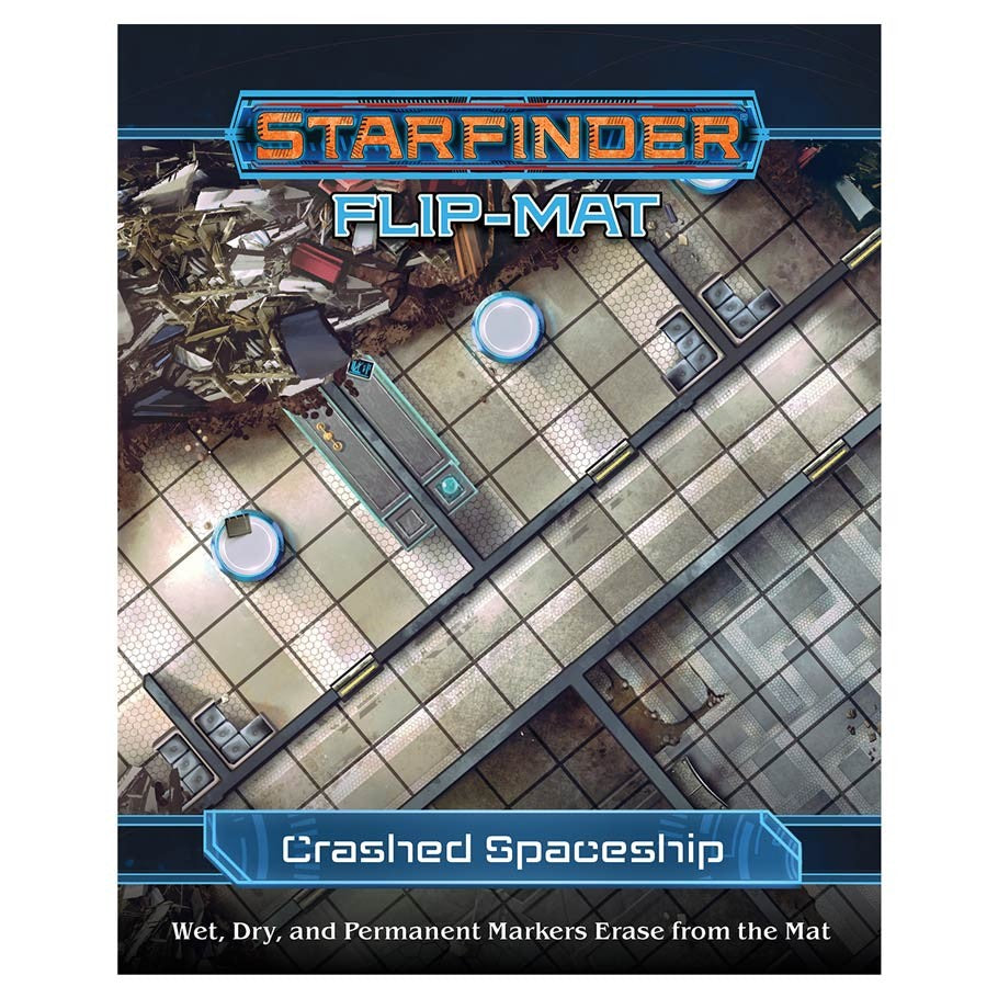 Starfinder: Flip-Mat - Crashed Spaceship (ONLINE ORDER ONLY)