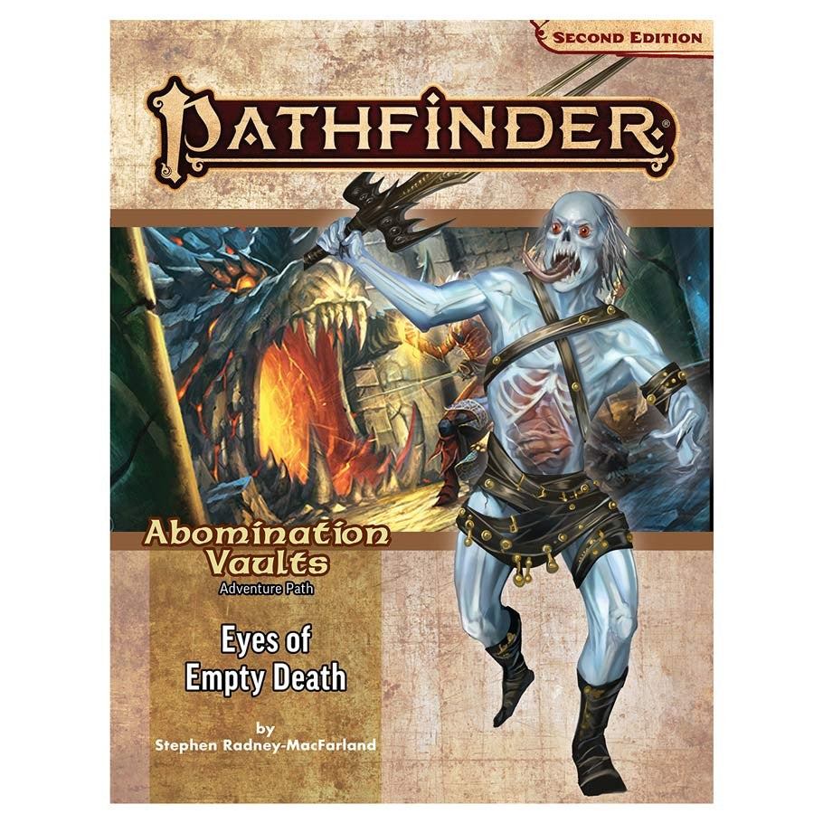 Pathfinder: Adventure Path - Abomination Vaults - Eyes of Empty Death (3 of 3) (ONLINE ORDER ONLY)