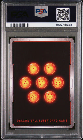 2018 DRAGON BALL SUPER MIRACULOUS REVIVAL BLK.MSKD.SAIYAN/DVSTR #BT5-111 PSA 10 (Online Order Only)