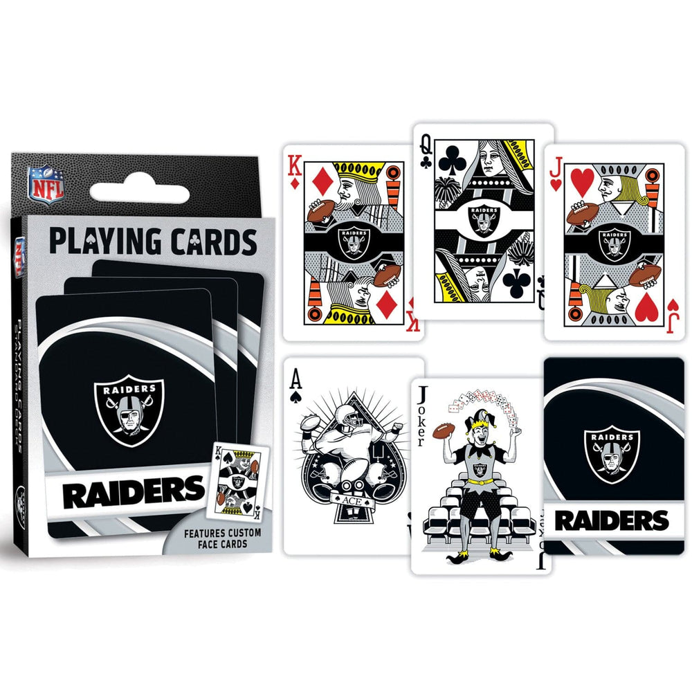 Las Vegas Raiders Playing Cards - 54 Card Deck (ONLINE ORDER ONLY)