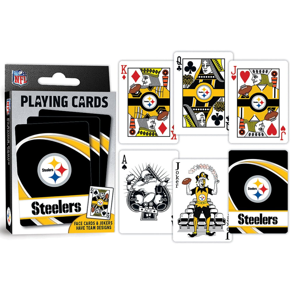 Pittsburgh Steelers Playing Cards - 54 Card Deck (ONLINE ORDER ONLY)