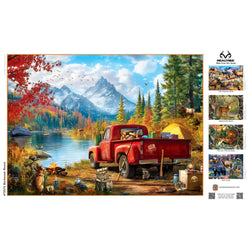 Realtree - Backwoods Bound 1000 Piece Jigsaw Puzzle