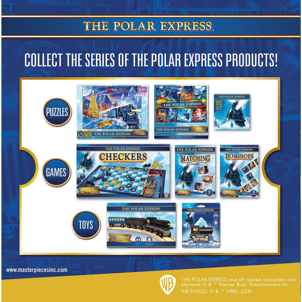 The Polar Express 4-Pack 100 Piece Jigsaw Puzzles (ONLINE ORDER ONLY)