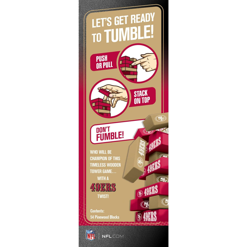 San Francisco 49ers Tumble Tower (ONLINE ORDER ONLY)