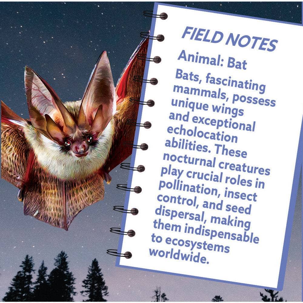 Bat 100 Piece Shaped Jigsaw Puzzle (ONLINE ORDER ONLY)