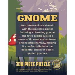 Gnome 300 Piece Jigsaw Puzzle (ONLINE ORDER ONLY)