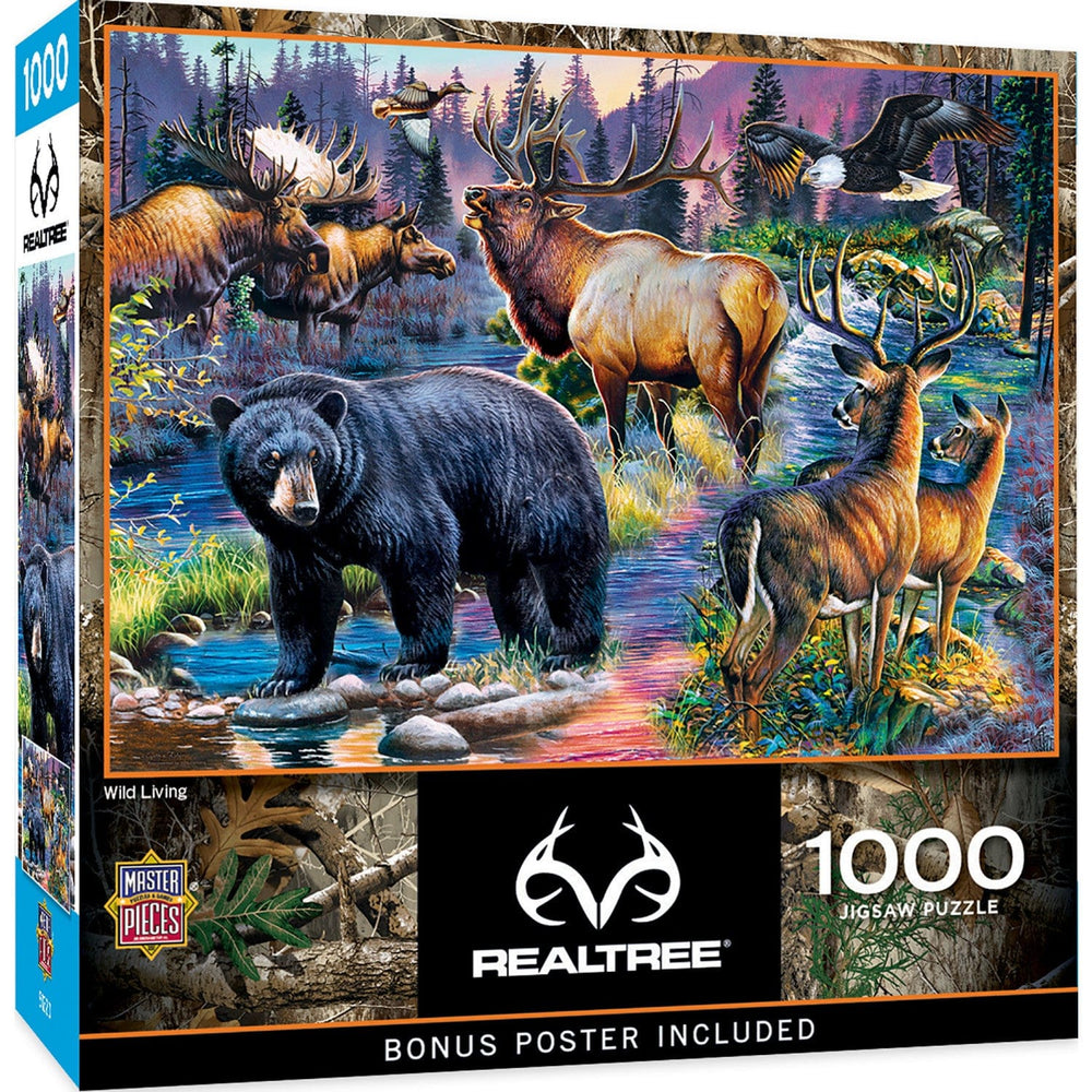 Realtree - Wild Living 1000 Piece Jigsaw Puzzle (ONLINE ORDER ONLY)