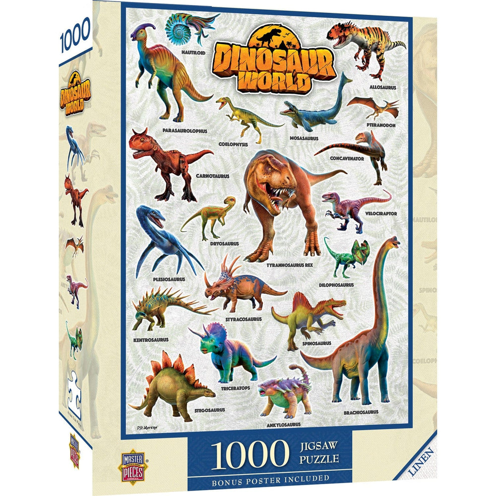 Dinosaur World 1000 Piece Jigsaw Puzzle (ONLINE ORDER ONLY)