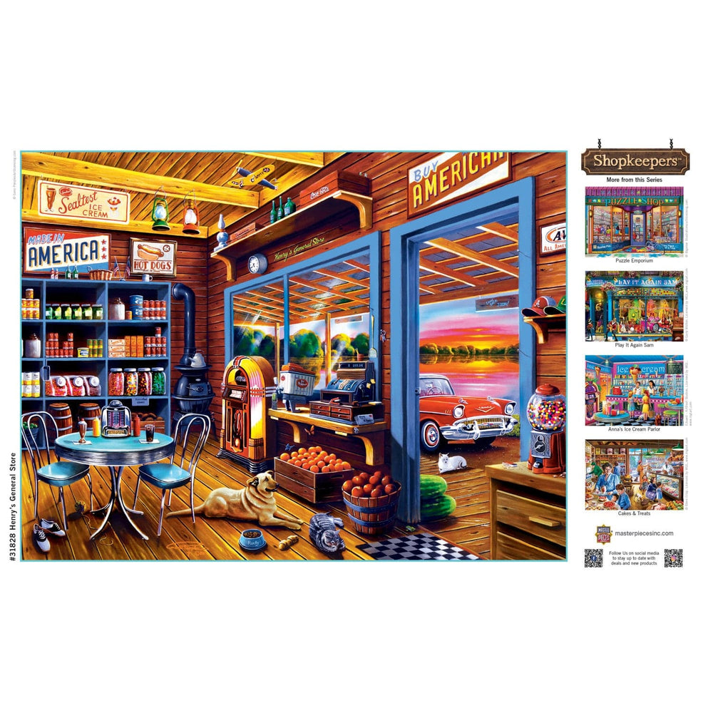 Shopkeepers - Henry's General Store 750 Piece Jigsaw Puzzle (ONLINE ORDER ONLY)