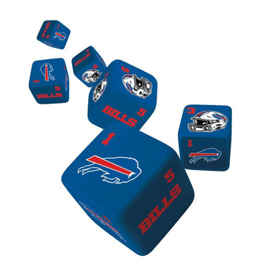 Buffalo Bills Dice Set - 19mm (ONLINE ORDER ONLY)