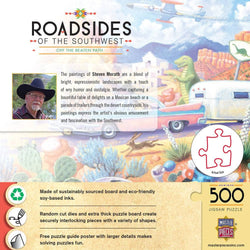 Roadsides of the Southwest - Off the Beaten Path 500 Piece Jigsaw Puzzle (ONLINE ORDER ONLY)