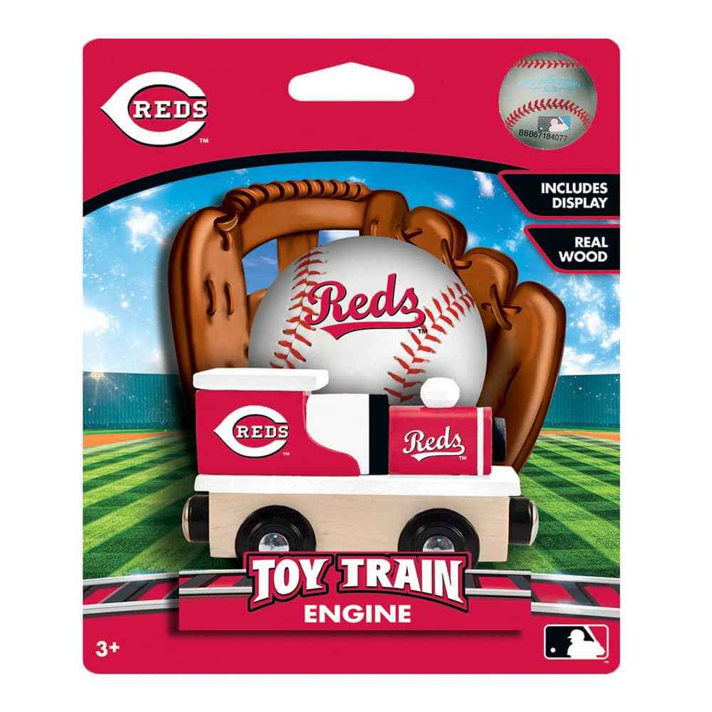 Cincinnati Reds Toy Train Engine