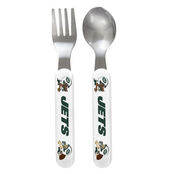 New York Jets - Baby Fork & Spoon Set (ONLINE ORDER ONLY)