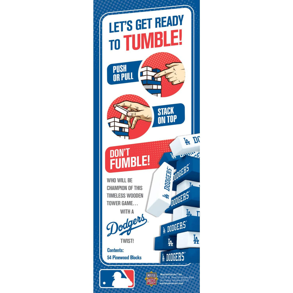 Los Angeles Dodgers Tumble Tower (ONLINE ORDER ONLY)