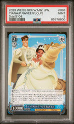 2023 WEISS SCHWARZ JAPANESE DISNEY 100 TIANA/P.NAVEEN/LOUIS Dds/S104 96 PSA 9 (Online Order Only)