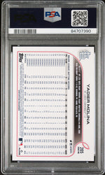 2022 TOPPS YADIER MOLINA  #205 - PSA 10 (Online Order Only)