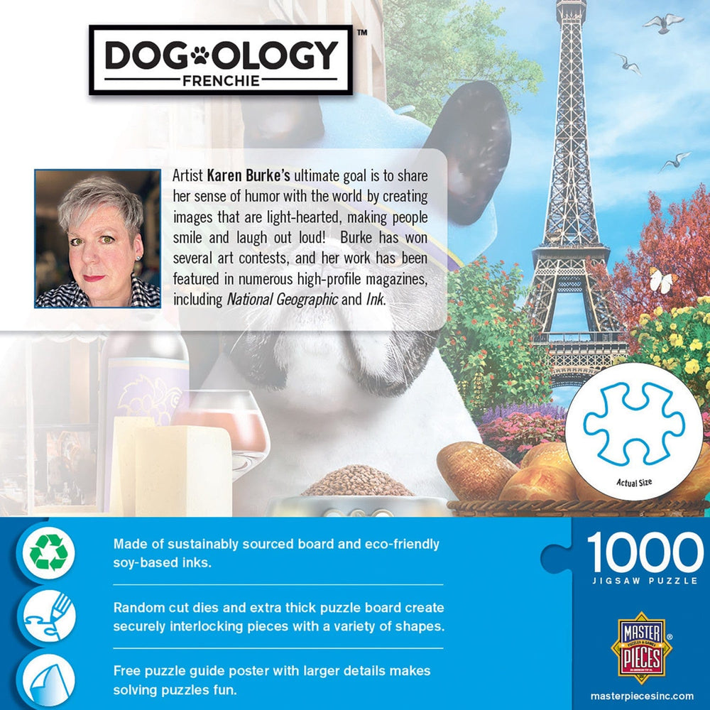 Dogology - Frenchie 1000 Piece Jigsaw Puzzle (ONLINE ORDER ONLY)