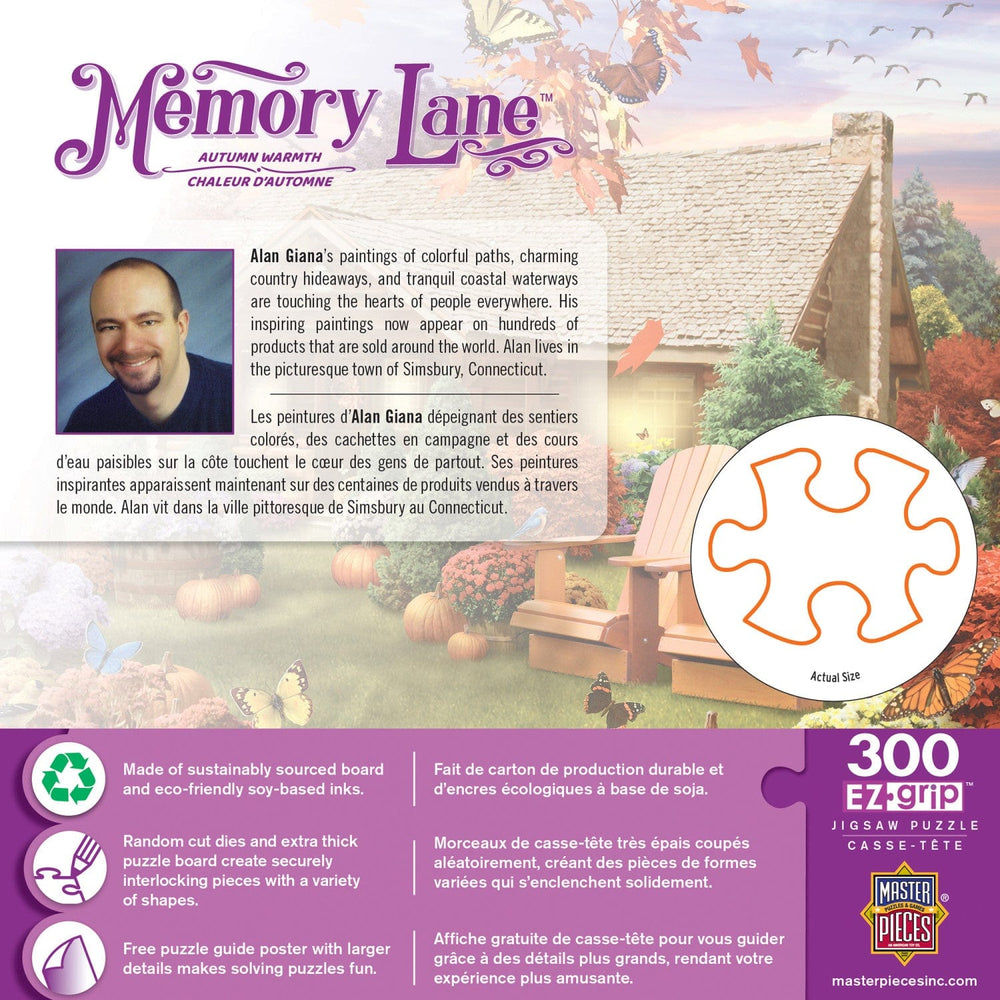 Memory Lane - Autumn Warmth 300 Piece EZ Grip Jigsaw Puzzle (ONLINE ORDER ONLY)