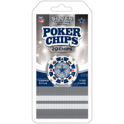 Dallas Cowboys 20 Piece Poker Chips (ONLINE ORDER ONLY)