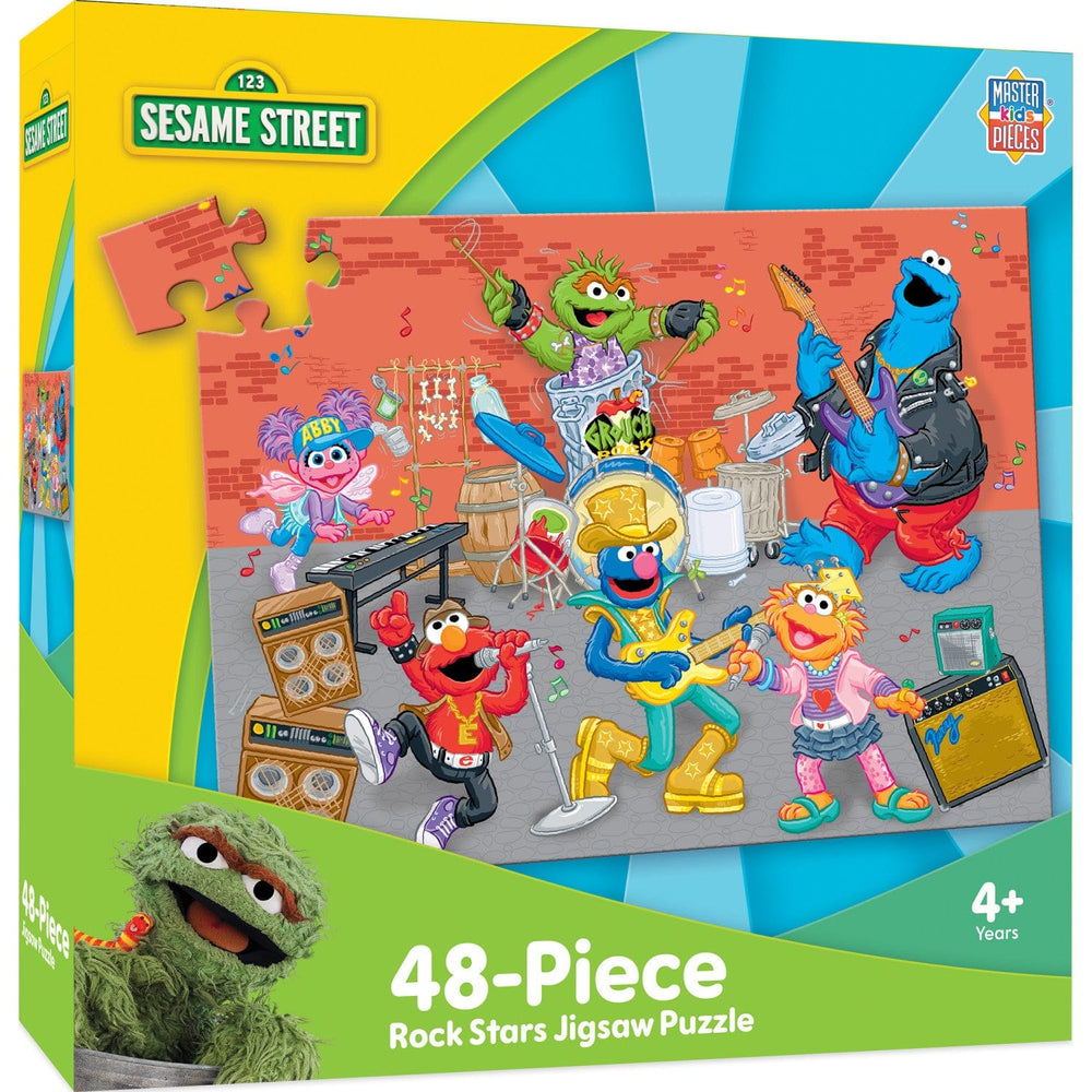 Sesame Street - Rock Stars 48 Piece Jigsaw Puzzle (ONLINE ORDER ONLY)