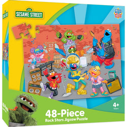 Sesame Street - Rock Stars 48 Piece Jigsaw Puzzle (ONLINE ORDER ONLY)
