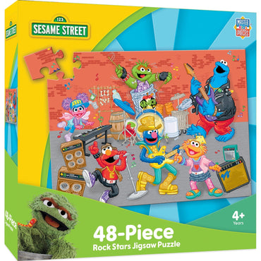 Sesame Street - Rock Stars 48 Piece Jigsaw Puzzle (ONLINE ORDER ONLY)