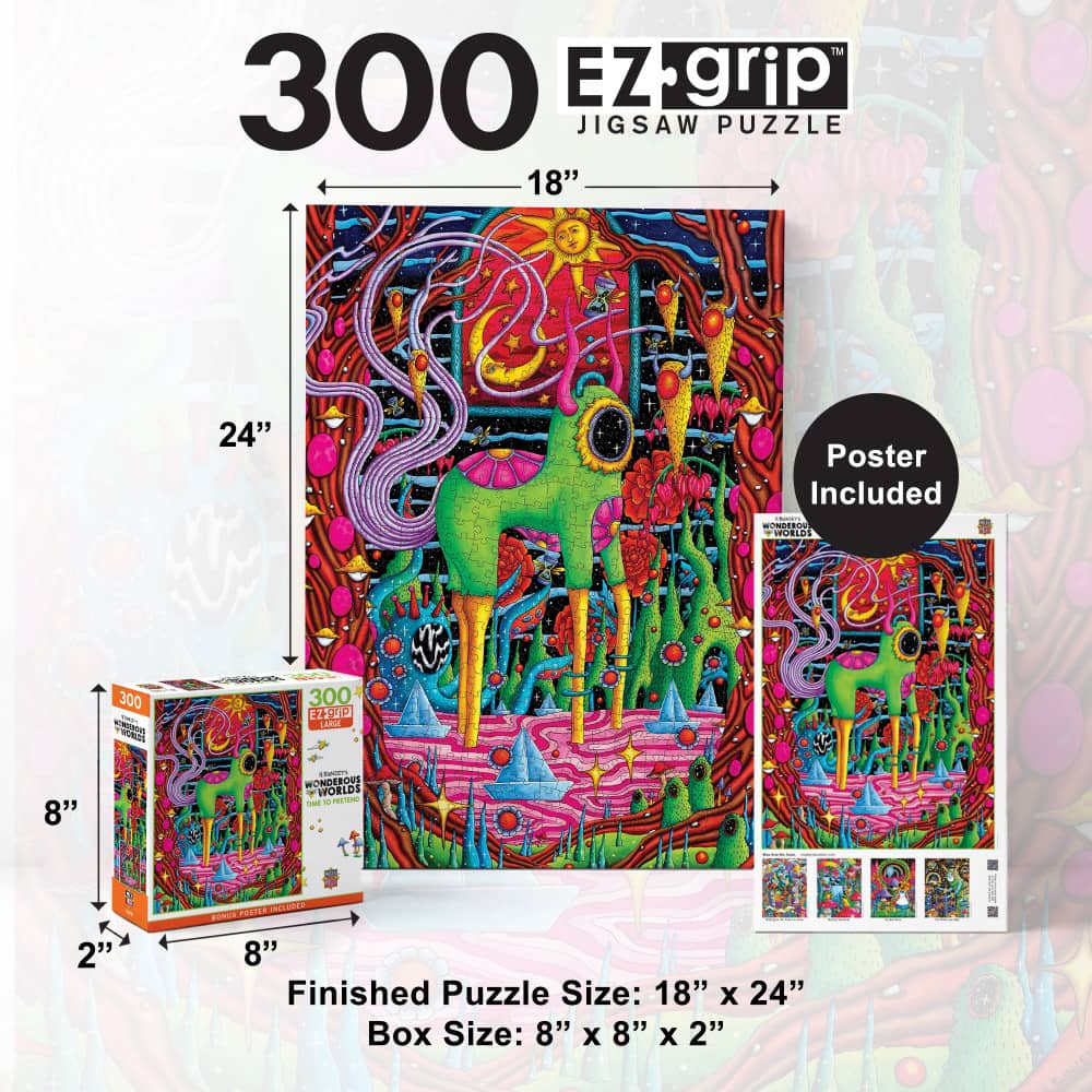 Wonderous Worlds - Time to Pretend 300 Piece EZ Grip Jigsaw Puzzle