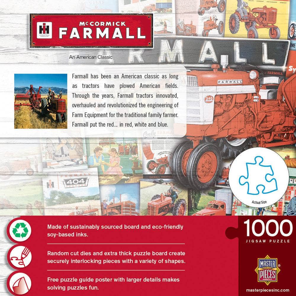 Farmall - An American Classic 1000 Piece Jigsaw Puzzle (ONLINE ORDER ONLY)
