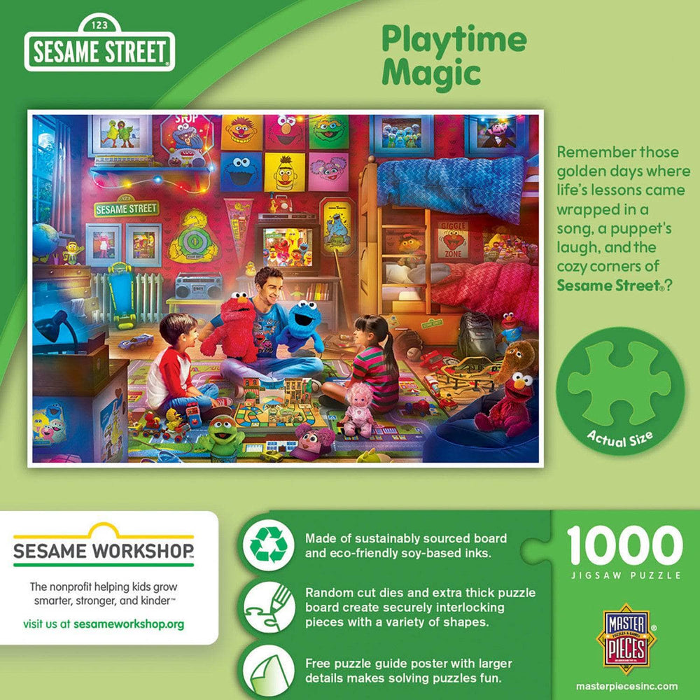 Sesame Street - Playtime 1000 Piece Jigsaw Puzzle (ONLINE ORDER ONLY)