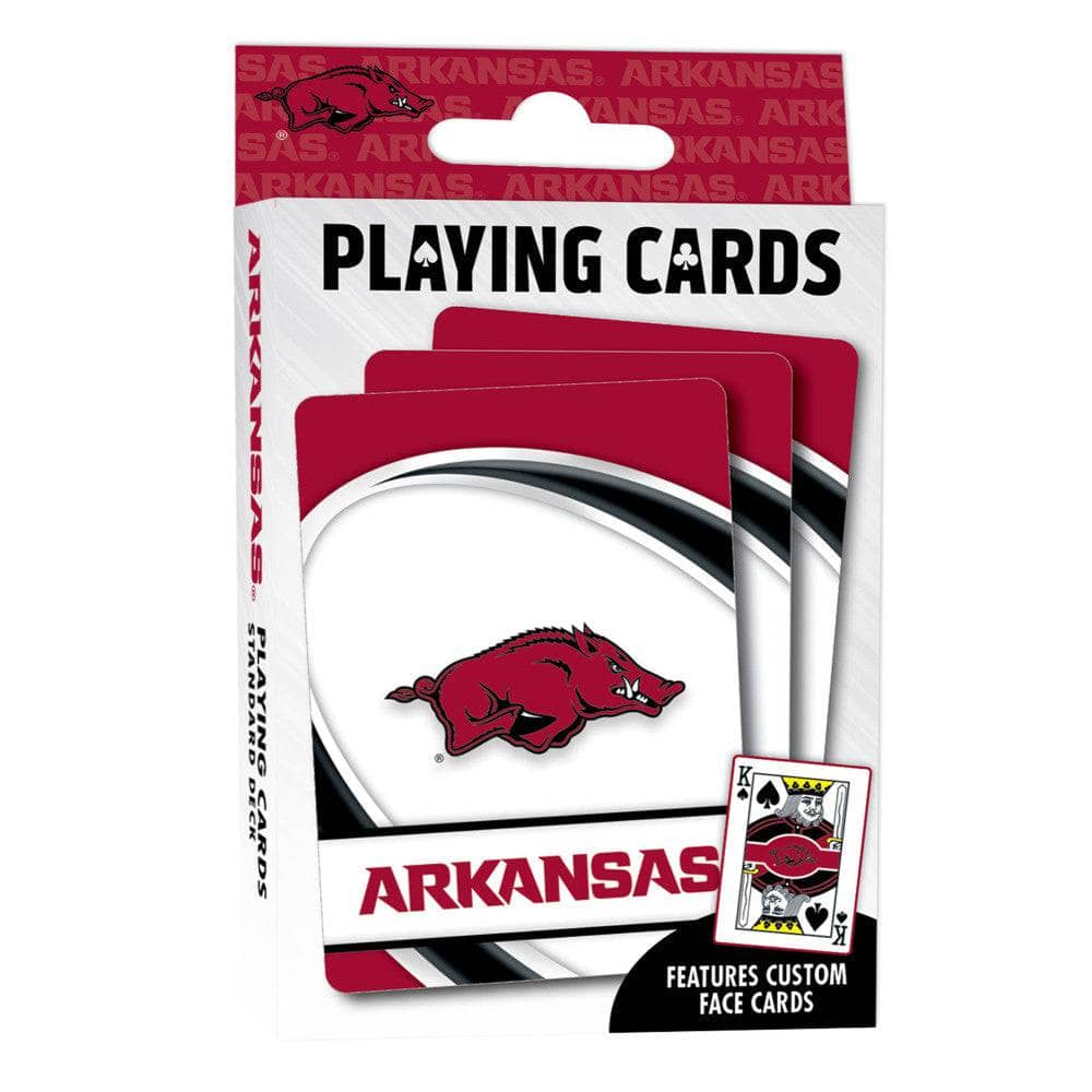 Arkansas Razorbacks Playing Cards - 54 Card Deck (ONLINE ORDER ONLY)