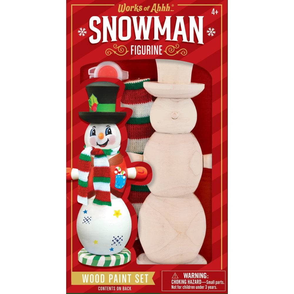 Snowman Wood Paint Set (ONLINE ORDER ONLY)