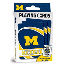 Michigan Wolverines Playing Cards - 54 Card Deck (ONLINE ORDER ONLY)