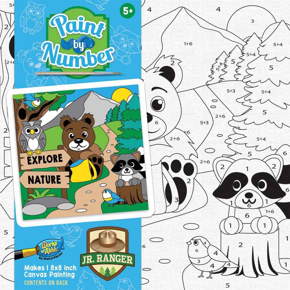 Jr. Ranger - Nature Paint by Number Kids