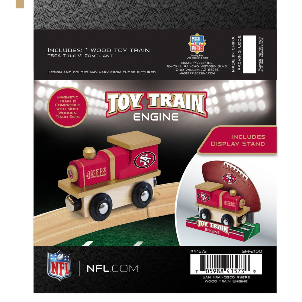 San Francisco 49ers Toy Train Engine (ONLINE ORDER ONLY)