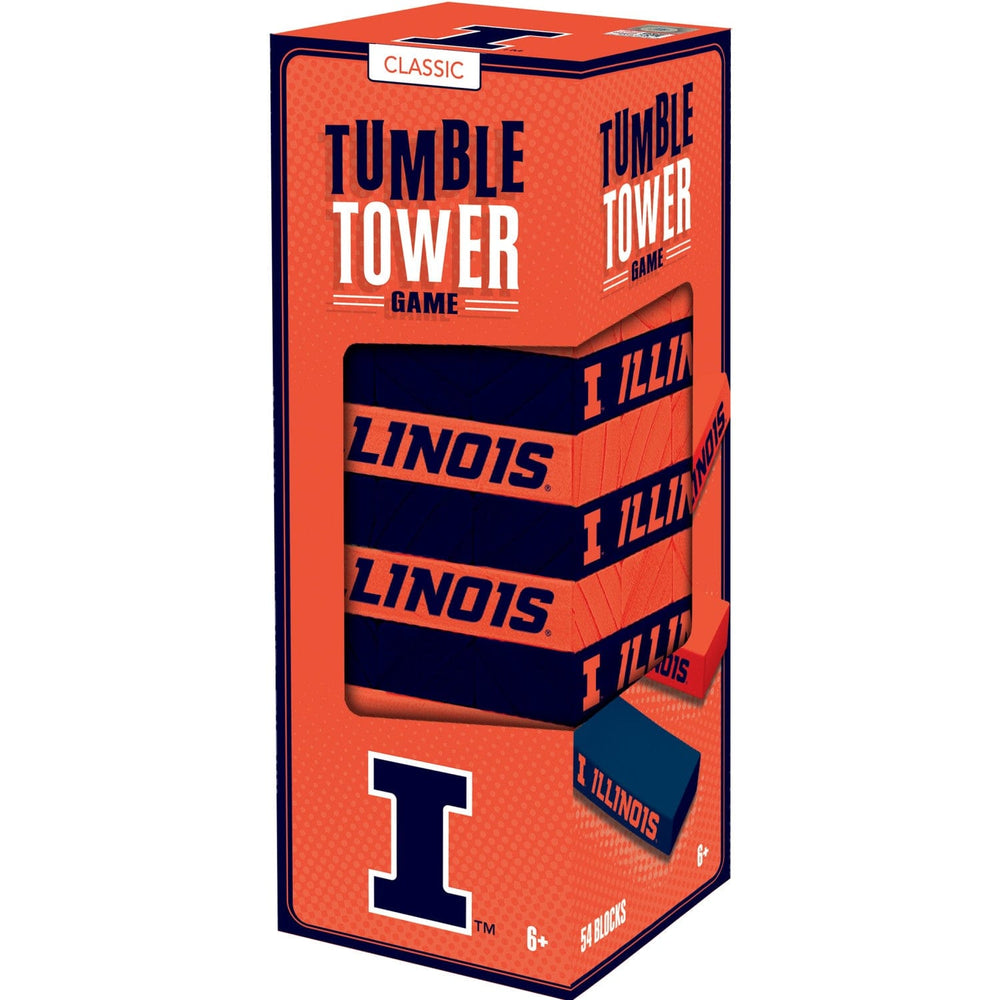 Illinois Fighting Illini Tumble Tower (ONLINE ORDER ONLY)