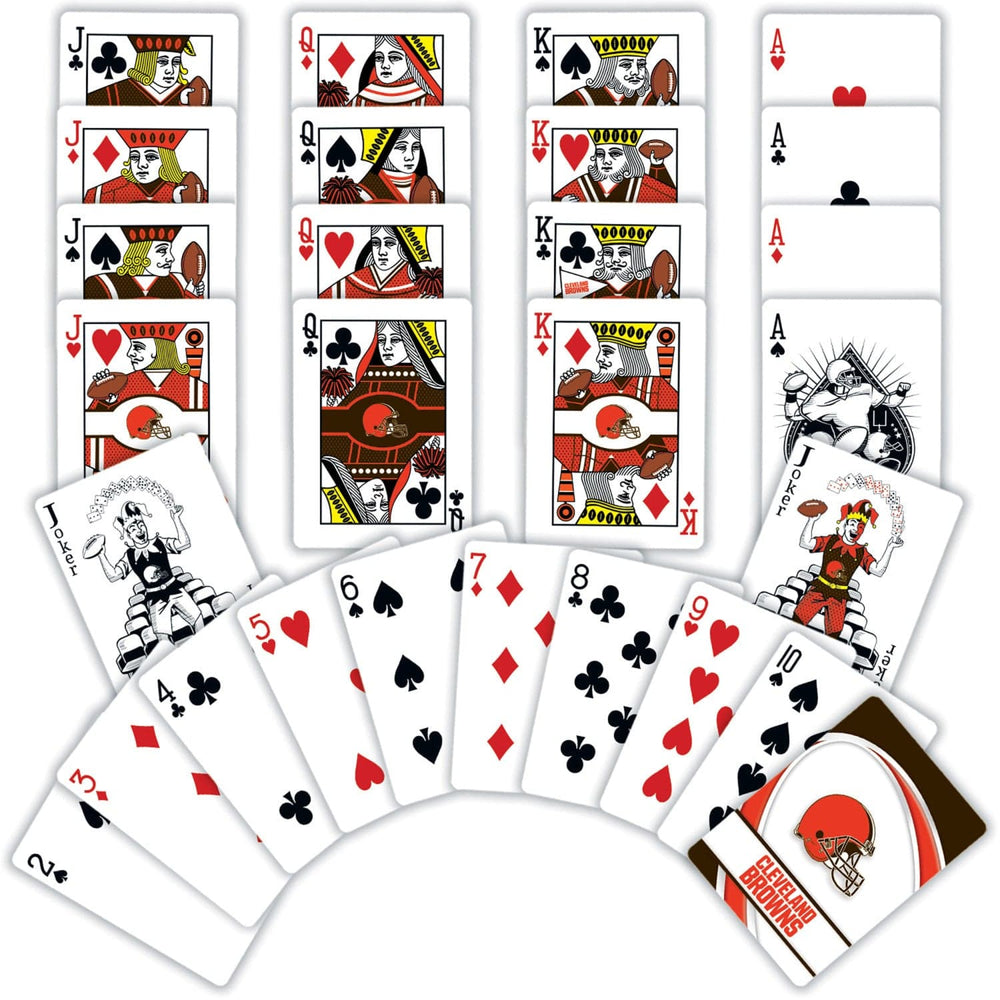Cleveland Browns Playing Cards - 54 Card Deck (ONLINE ORDER ONLY)