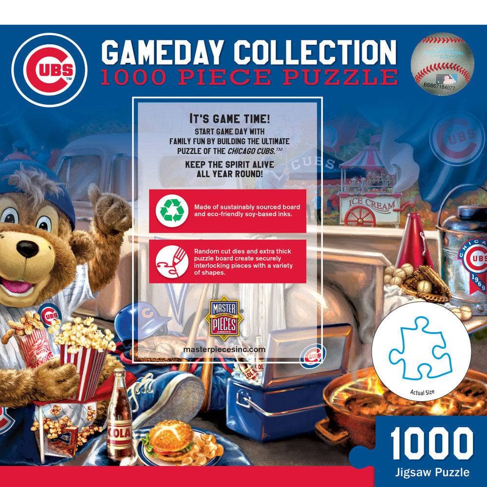 Chicago Cubs - Gameday 1000 Piece Jigsaw Puzzle (ONLINE ORDER ONLY)