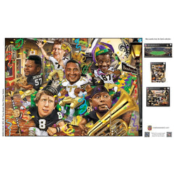 New Orleans Saints - All-Time Greats 500 Piece Jigsaw Puzzle