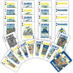 Los Angeles Rams Fan Deck Playing Cards - 54 Card Deck