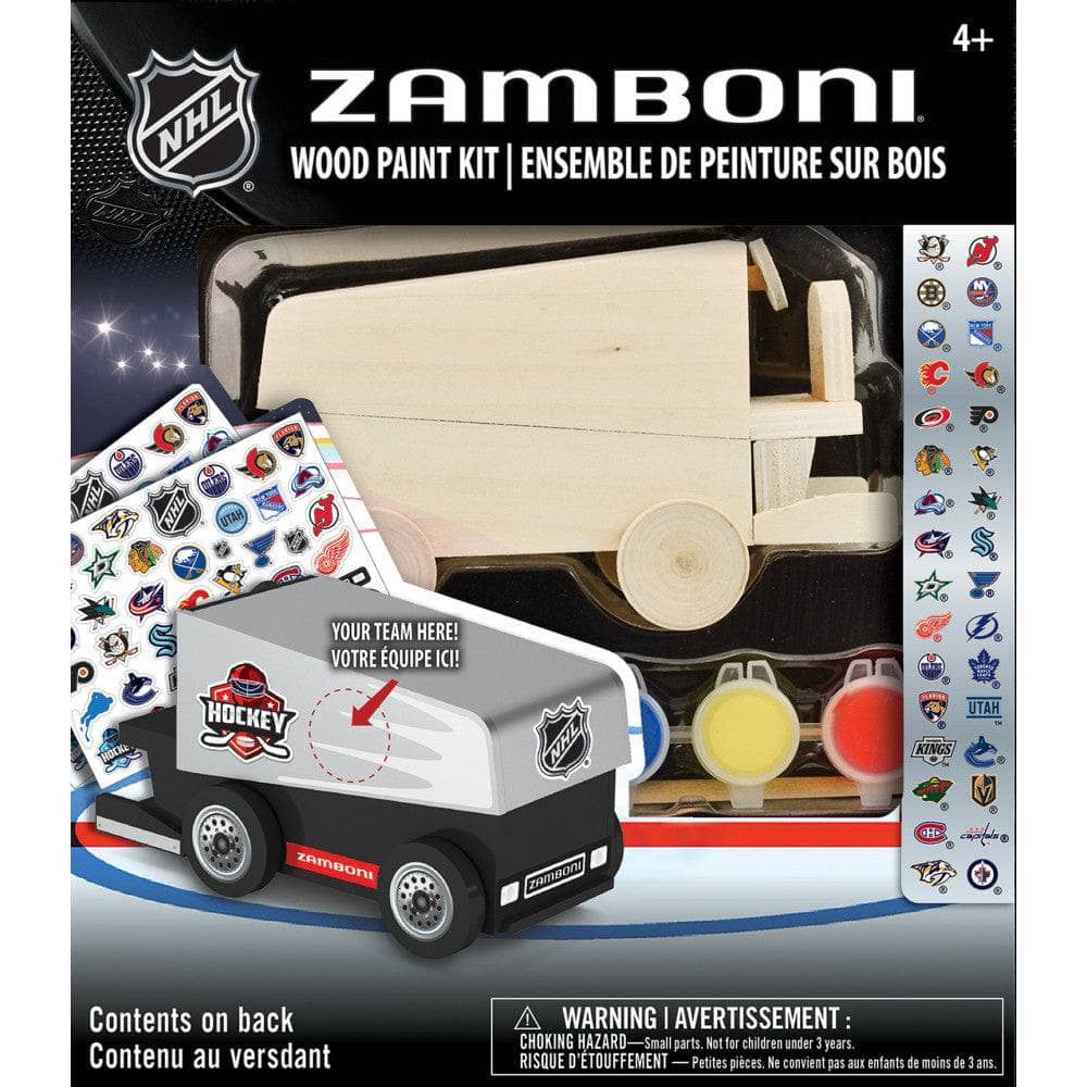 NHL - Zamboni Wood Paint Kit (ONLINE ORDER ONLY)