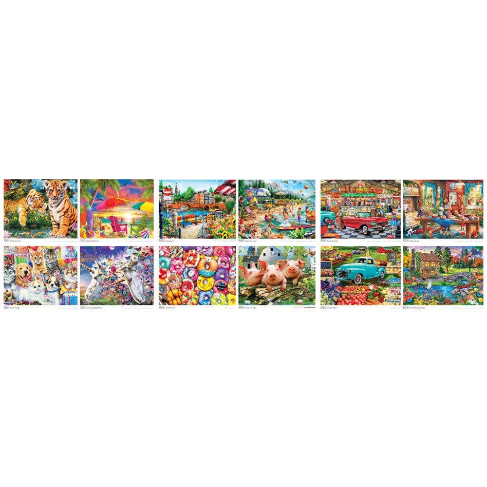 Artist Gallery Jigsaw Puzzle Collection Series 2 - 12 Pack (ONLINE ORDER ONLY)
