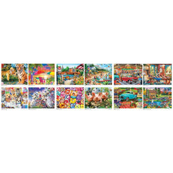 Artist Gallery Jigsaw Puzzle Collection Series 2 - 12 Pack (ONLINE ORDER ONLY)