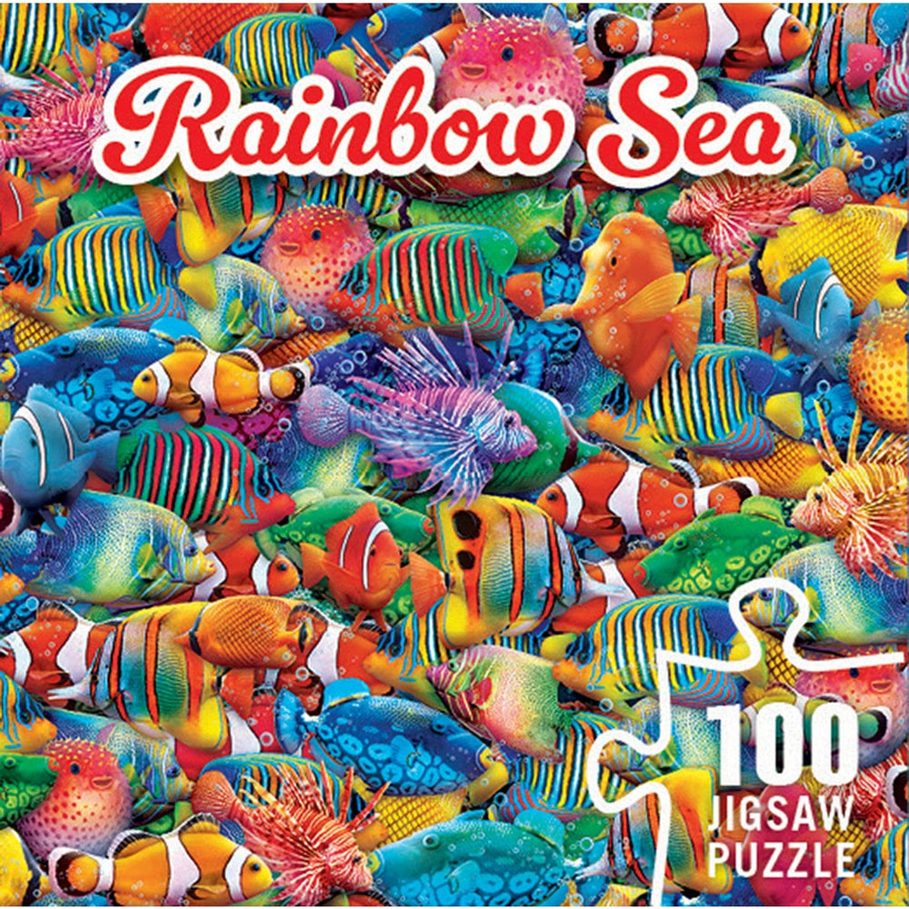Rainbow Sea 100 Piece Jigsaw Puzzle (ONLINE ORDER ONLY)