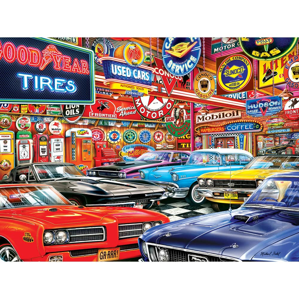 Wheels - Gas, Grit & Glory 300 Piece EZ Grip Jigsaw Puzzle (ONLINE ORDER ONLY)