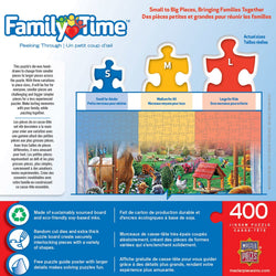 Family Time - Peeking Through 400 Piece Jigsaw Puzzle (ONLINE ORDER ONLY)